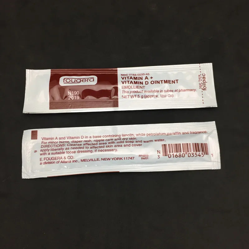 Fougera Vitamin A&D Tattoo & PMU Aftercare Ointment 5g Tattoo Aftercare Ointment Qme