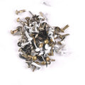 Mixed Round Metal Fastener Brads 100pcs – Scrapbooking Supplies Scrapbooking Brads Qme mixed