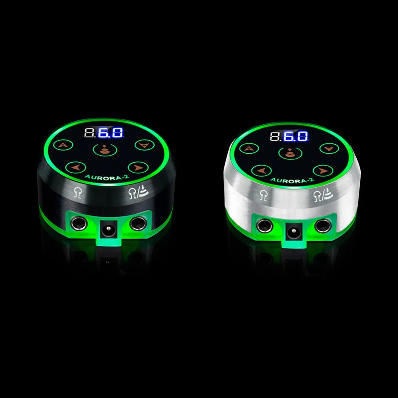 Mini AURORA LCD Touch Pad Tattoo Power Supply | Qme Tattoo Power Supply Qme