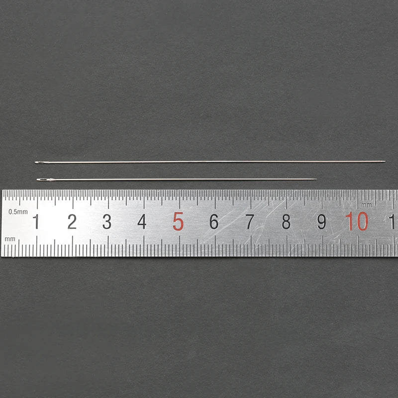 30-Pc Stainless Steel Beading Needles – DIY Jewelry Making Beading Needle Set Qme