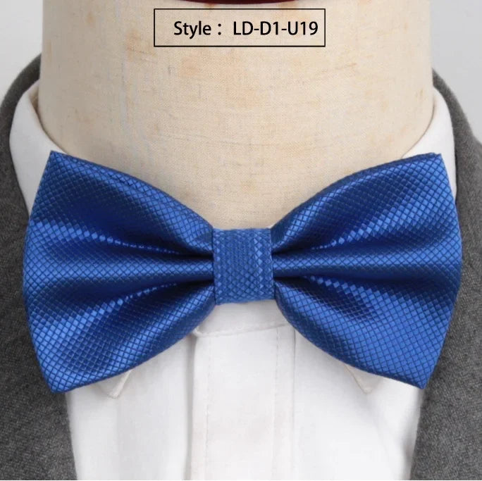 XGVOKH Butterfly Bow Tie for Men, Boys & Girls – 32 Colors Butterfly Bow Tie Qme LD-D1-U19