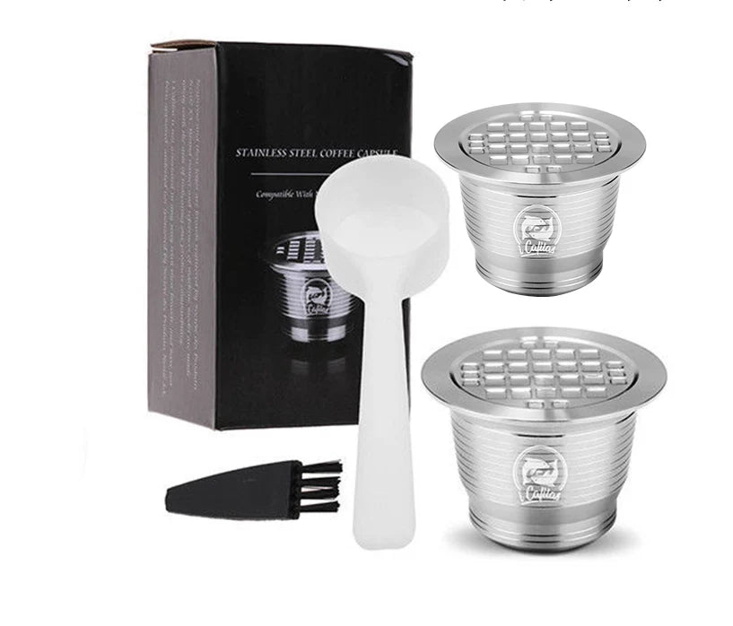 Reusable Stainless Steel Coffee Capsules for Nespresso Reusable Coffee Capsules Qst 2 Capsules