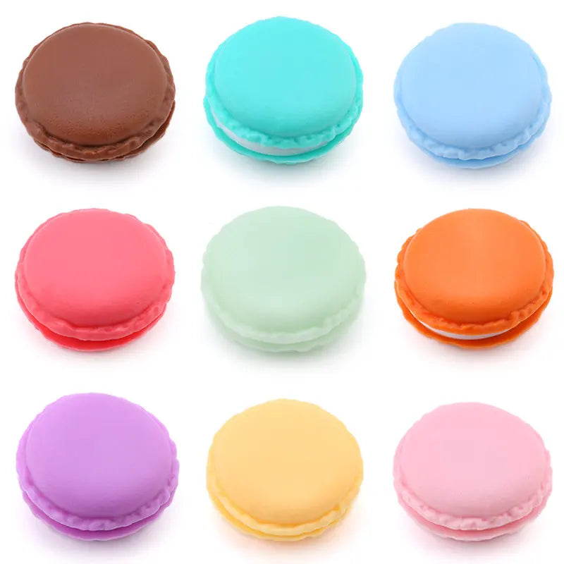 Macaron Mini Storage Boxes Set of 3 – Cute Portable Organizer Mini Storage Box Qme
