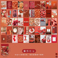 Vintage Landscape Scrapbooking Stickers | Washi Paper Craft Set Decorative Craft Stickers Qme F