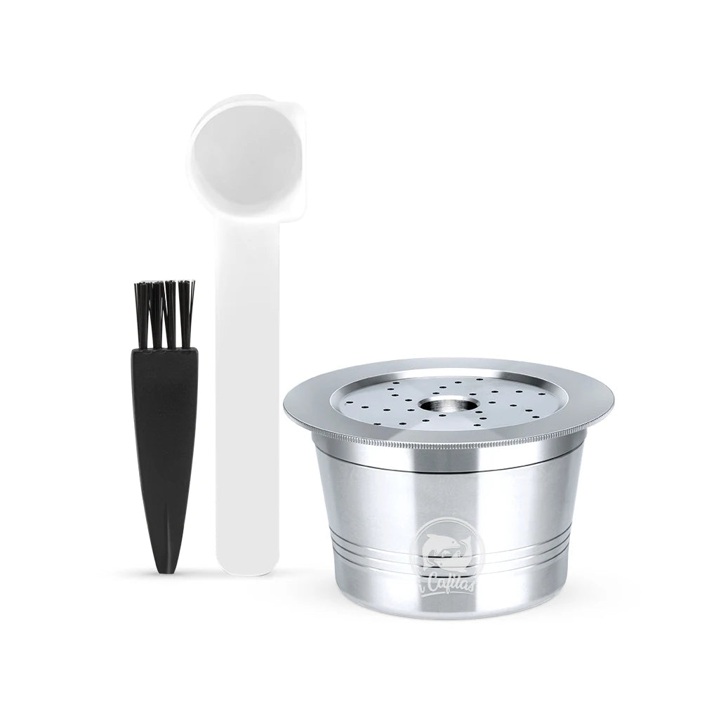 Reusable Stainless Steel Coffee Capsule for Caffitaly & K-Fee Refillable Coffee Capsule Qst 1C