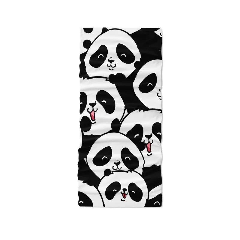 Kawaii Panda Cycling Face Bandana – Outdoor Neck Gaiter Scarf Face Bandana Scarf Qme