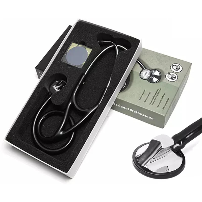 XceeFit Single Head Cardiology Stethoscope – Silver Cardiology Stethoscope Qst