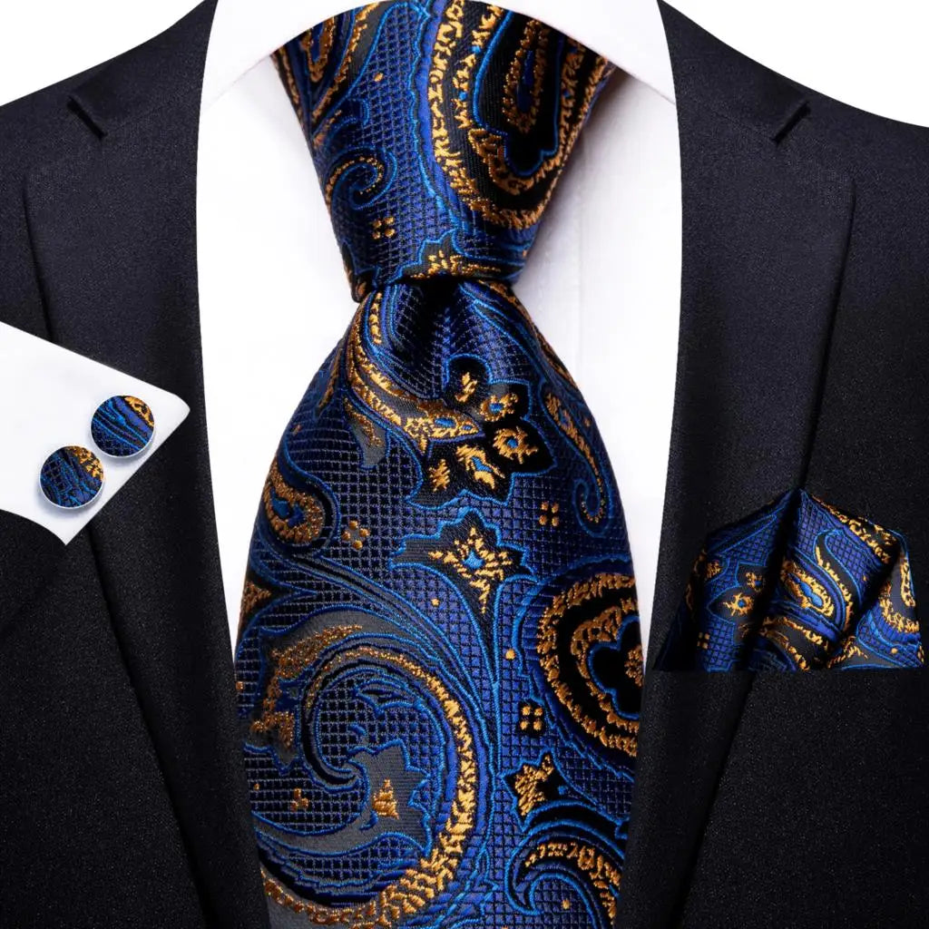Men's Floral Necktie – Wedding & Party Tie | 46 Colors