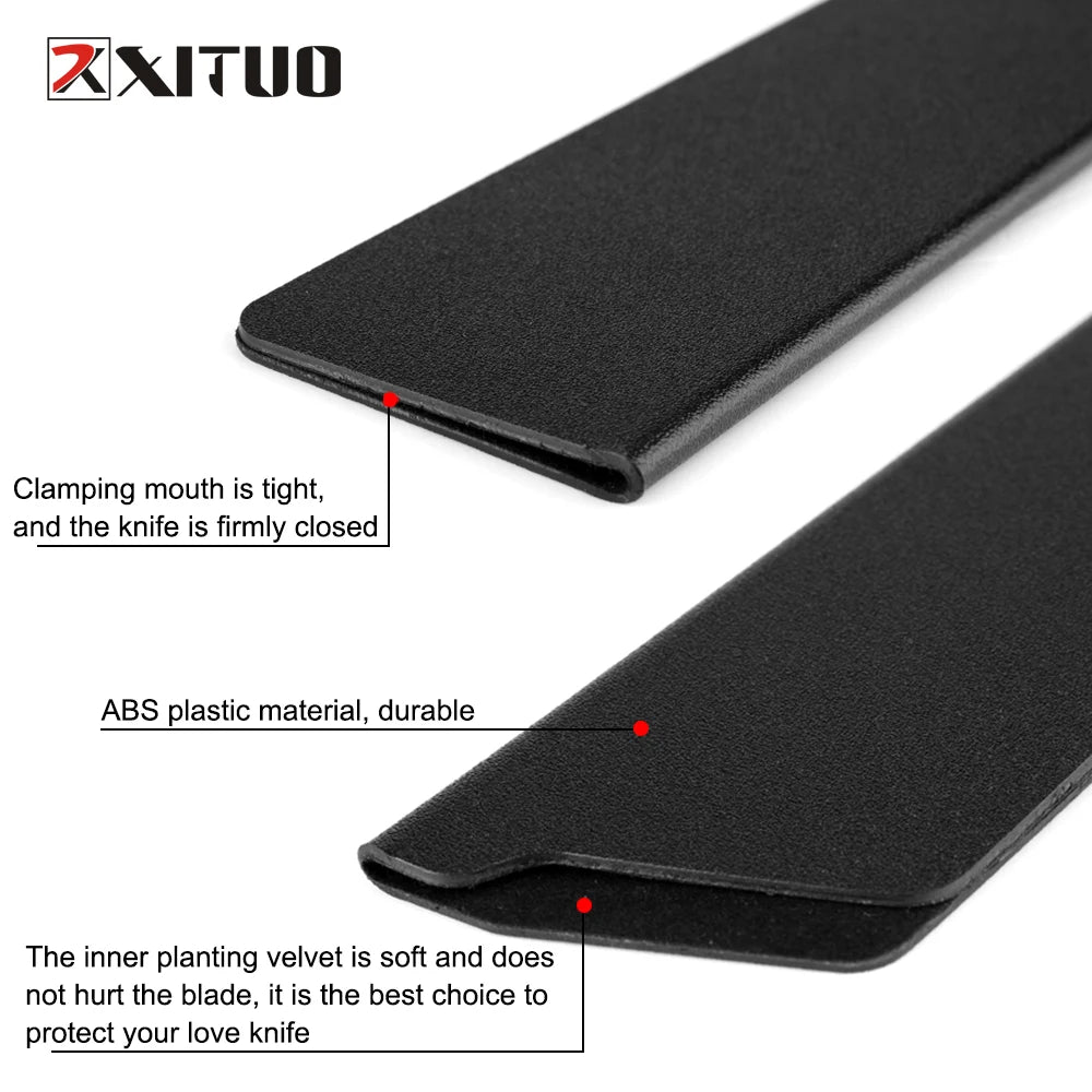 XITUO Knife Sheath ABS Cover 3.5–9.5 Inch Chef Blade Guard Knife Sheath Qst