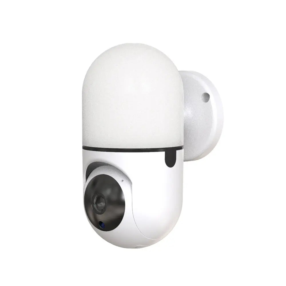 ESCAM 1080P WiFi Security Camera Wall Lamp PTZ Night Vision WiFi Security Camera Qme