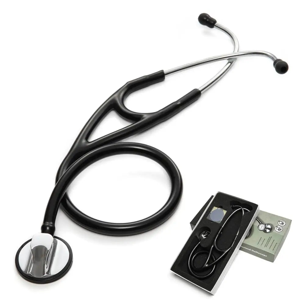 XceeFit Cardiology Stethoscope – Professional Medical Grade Cardiology Stethoscope Qst Sliver