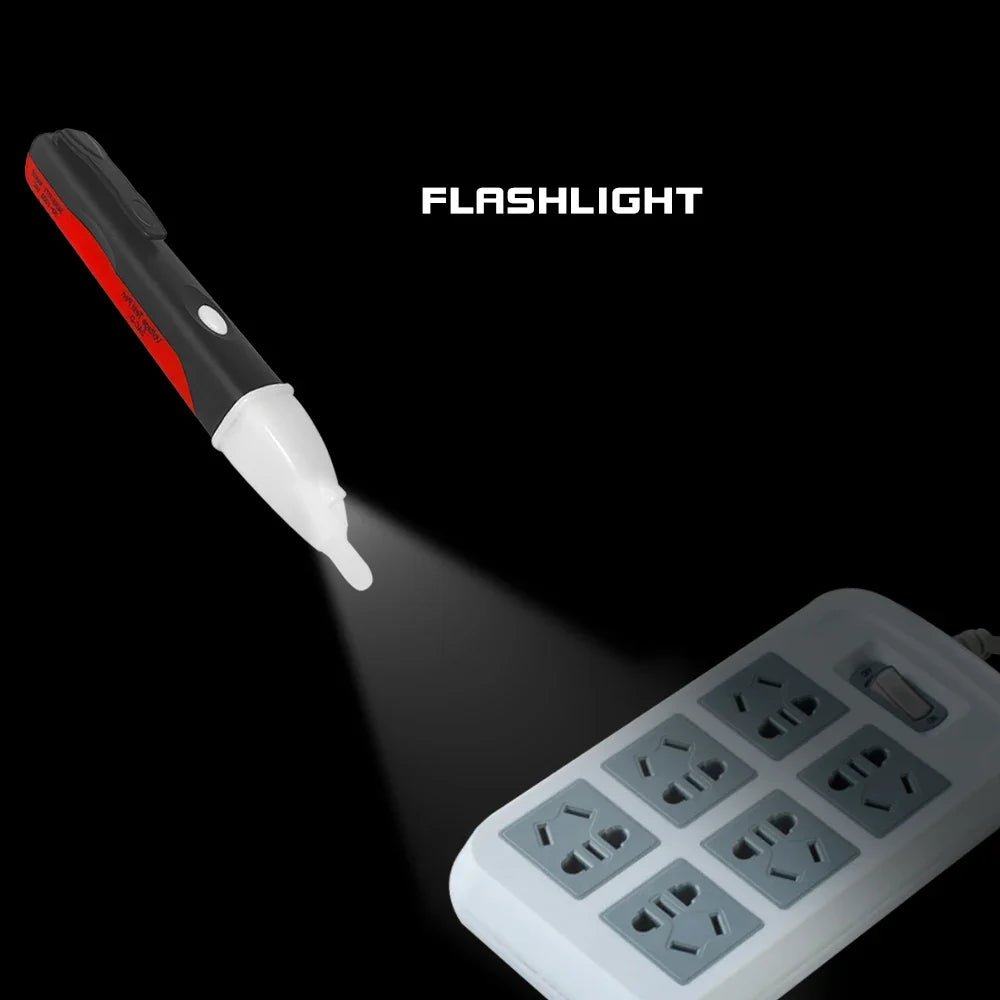 Non-Contact AC Voltage Tester Pen 90-1000V | LED Indicator Voltage Tester Pen Qme