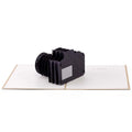 3D Pop-Up Retro Camera Greeting Card | Teacher's Day Gift Pop-Up Greeting Card Qme Default Title