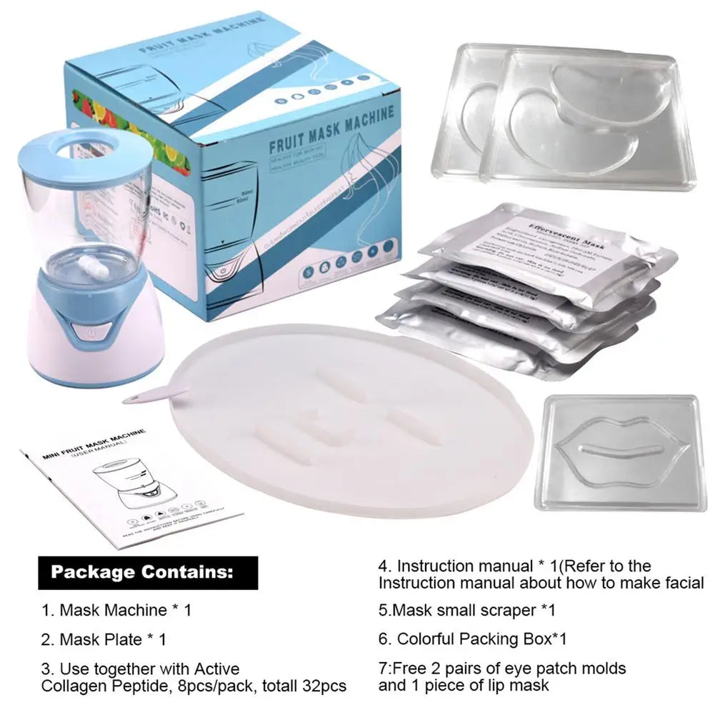 DIY Face Mask Maker Machine – Fruit, Vegetable & Collagen Face Mask Maker Qme