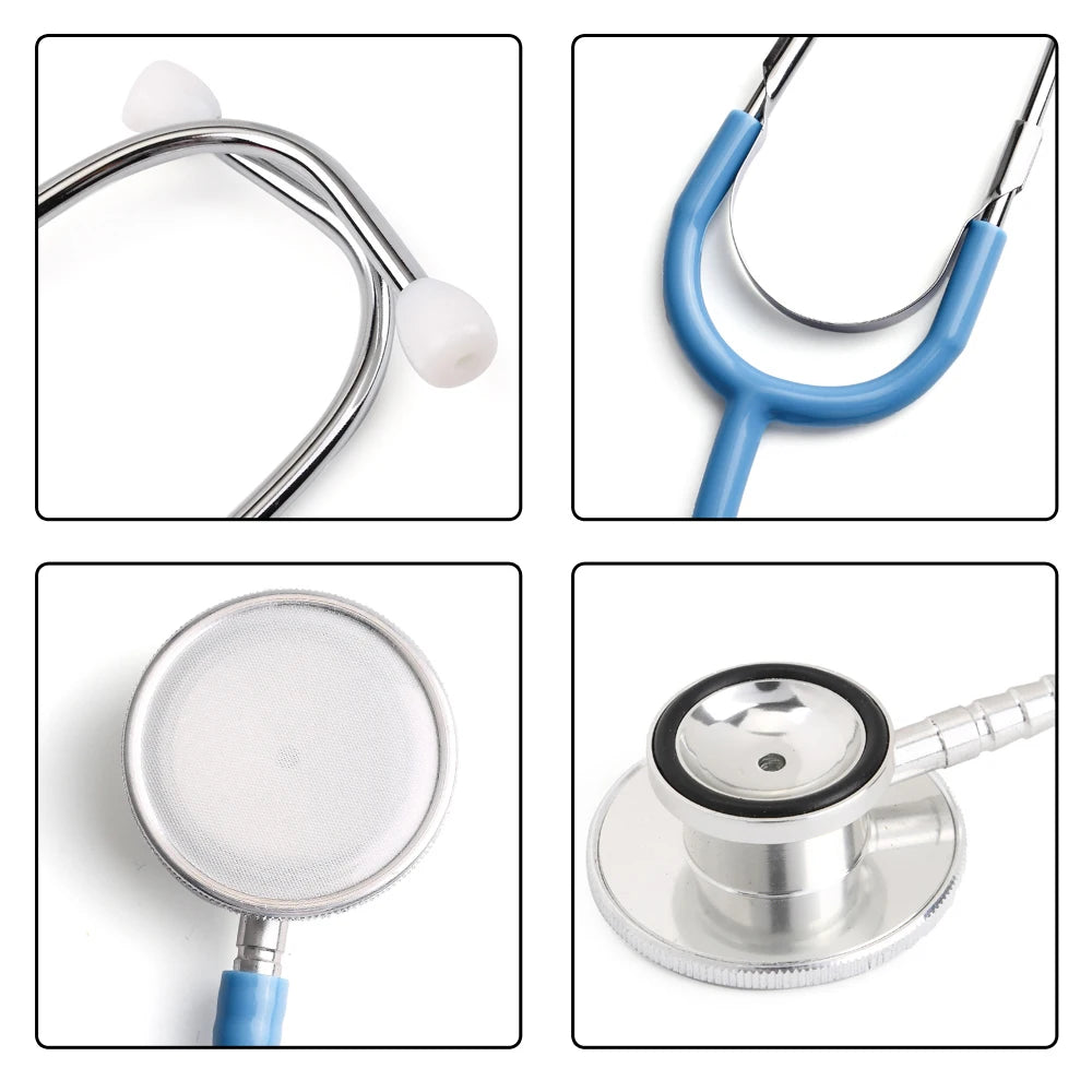 Dual Head Stethoscope – Professional Cardiology, Nurse & Vet Use Medical Stethoscope Qst