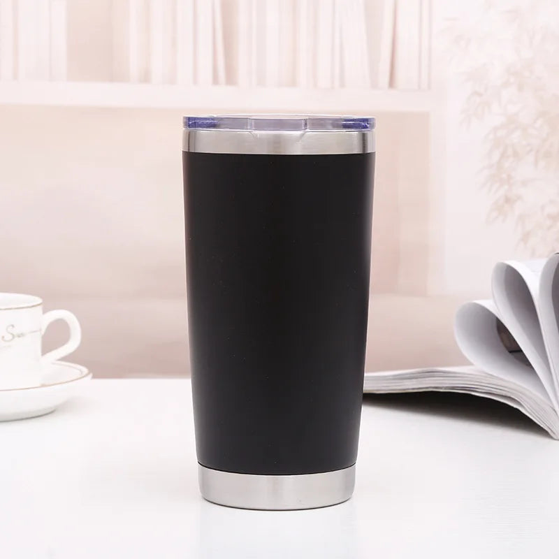 Personalized Dad Tumbler with Kids Name – Father's Day Gift Personalized Tumbler Qst black Sliver logo China Mainland