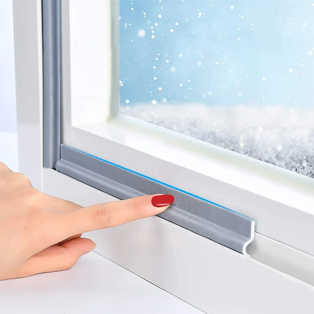 Self-Adhesive Door & Window Sealing Strip – Nylon Weatherstrip Weatherstrip Sealing Tape Qme