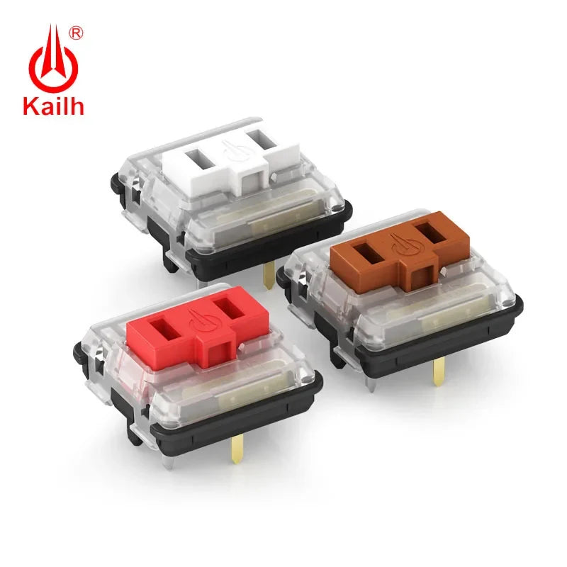 Kailh Low Profile 1350 Chocolate RGB SMD Mechanical Switch Mechanical Keyboard Switch Qme white switch