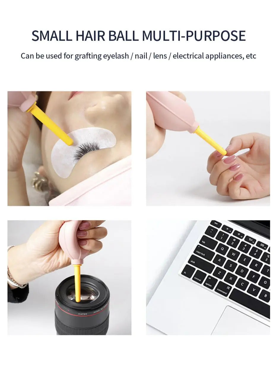 NATUHANA Eyelash Extension Air Blower – Lash Glue Dryer Lash Extension Tool Qme