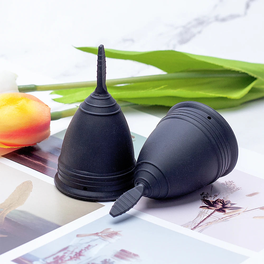 Medical Grade Silicone Menstrual Cup – Reusable Period Cup Menstrual Cup Qst
