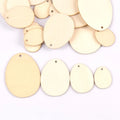 Easter Egg Wood Slice Pendants – DIY Crafts & Scrapbooking Wood Craft Pendants Qme 40mm 50pcs
