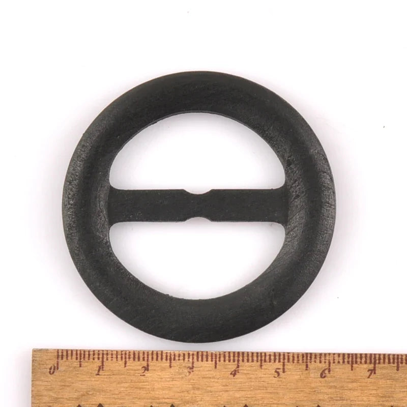 Wooden Round Ring Belt Buckles – DIY Sewing & Bag Accessory Sewing Ring Buckle Qme