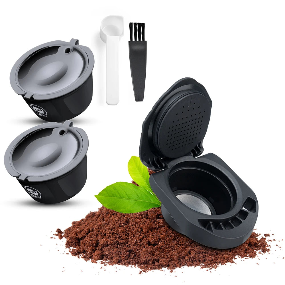 Refillable Coffee Pod Adapter for Dolce Gusto Genio S & Piccolo XS Coffee Pod Adapter Qst 1 adapter 2c