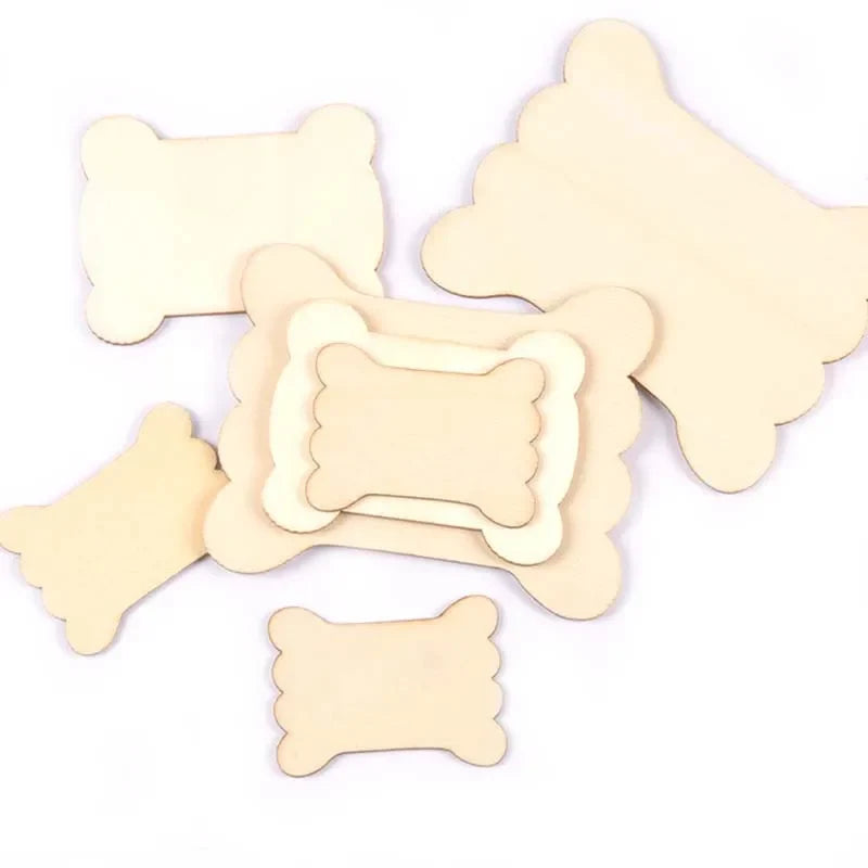 Wooden Flat Bobbin Spools for Thread, Ribbon & Embroidery Embroidery Bobbin Spools Qme