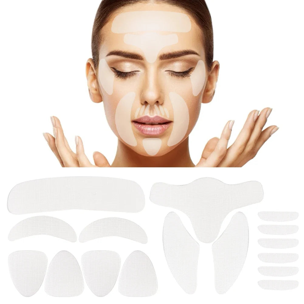 Reusable Silicone Forehead Patches – Anti-Wrinkle Petal Strips Anti-Wrinkle Patches Qme