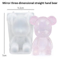 3D Bear Silicone Resin Mold – Epoxy Casting Mold for DIY Crafts Silicone Casting Mold Qme Bear 5