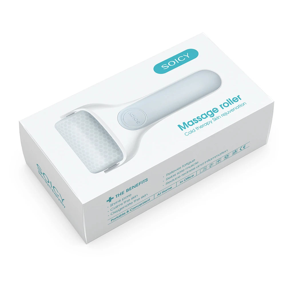 Hello Face Soicy S20 Ice Roller – Cooling Skin Massage Tool Ice Face Roller Qst