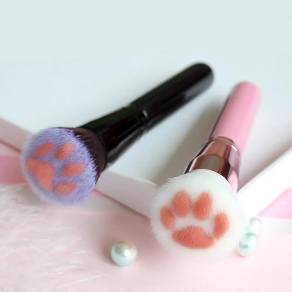 Cat's Paw Telescopic Makeup Brush – Powder & Highlighter Makeup Brush Qme