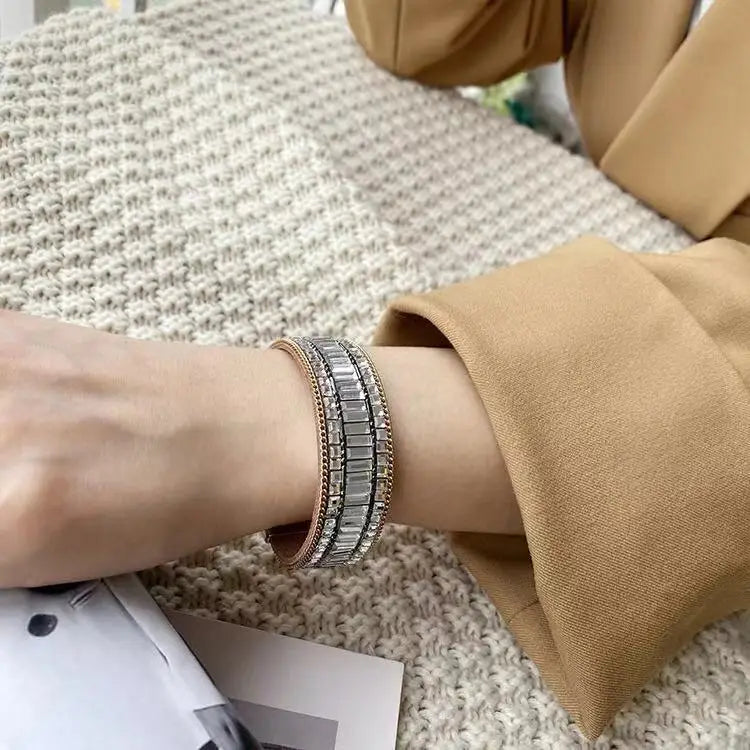 Bohemian Natural Stone Leather Braided Bracelet | 10 Colors Bohemian Leather Bracelet Qme