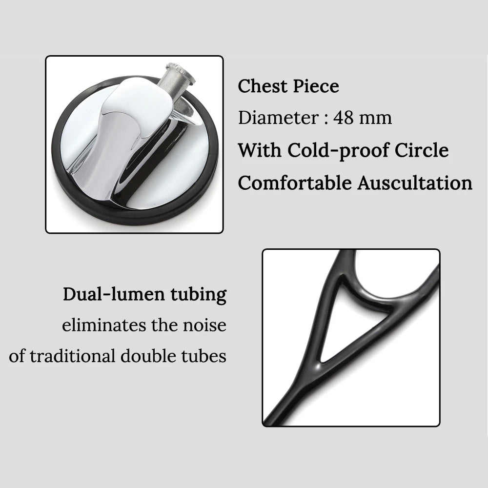 XceeFit Cardiology Stethoscope – Professional Medical Grade Cardiology Stethoscope Qst