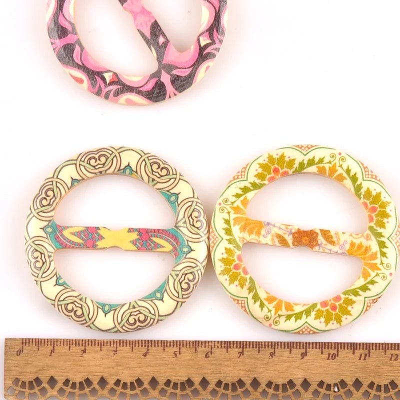 Wooden Round Ring Belt Buckles – DIY Sewing & Bag Accessory Sewing Ring Buckle Qme