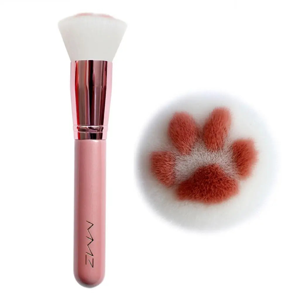 Cat's Paw Telescopic Makeup Brush – Powder & Highlighter Makeup Brush Qme Pinkk China Mainland