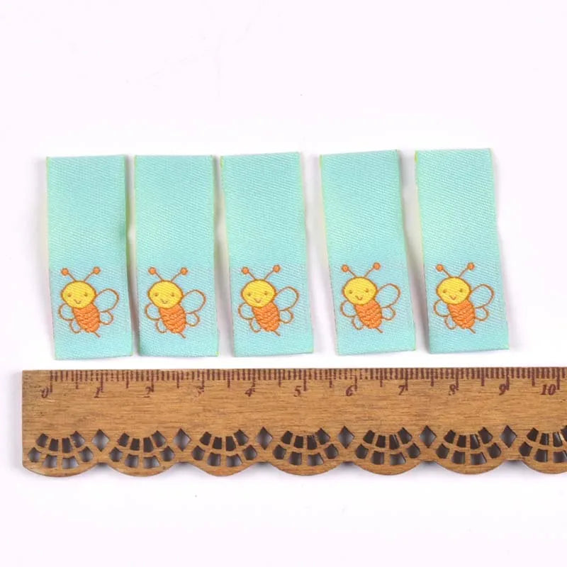 Cute Cartoon Embroidery Cloth Sewing Labels – Multicolor 5pk Embroidery Sewing Labels Qme