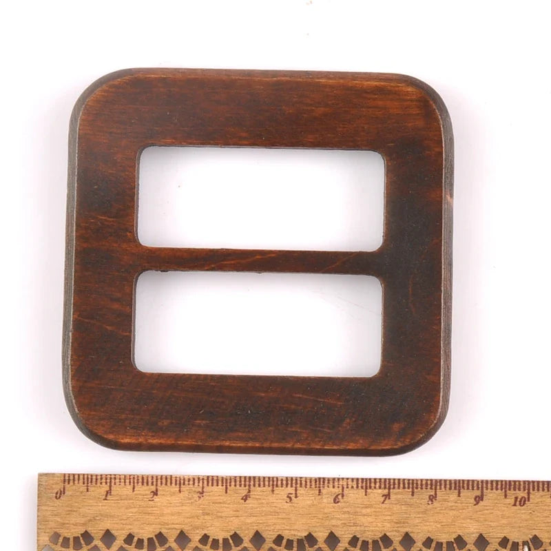 Wooden Round Ring Belt Buckles – DIY Sewing & Bag Accessory Sewing Ring Buckle Qme