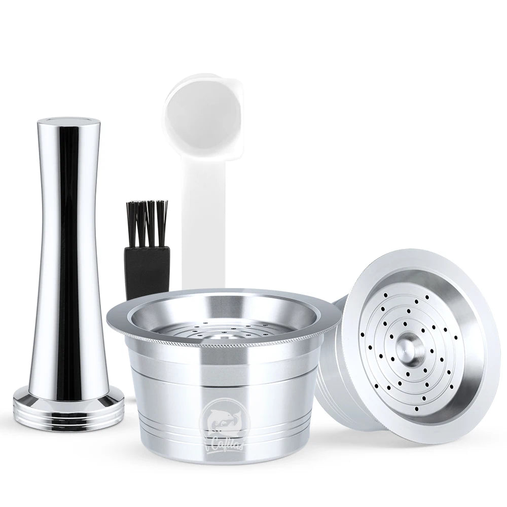 RECAFIMIL Reusable Stainless Steel Coffee Capsule – Cafissimo Reusable Coffee Capsule Qst 2C1T