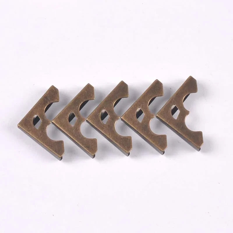 Metal Book Corner Protectors for Scrapbooking – 16x16mm Scrapbooking Accessories Qme