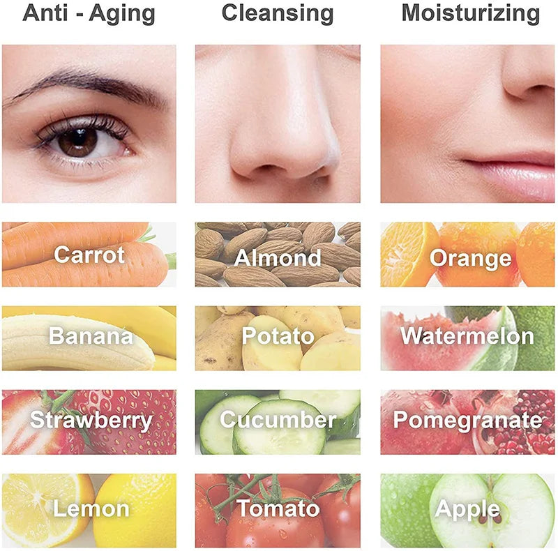 DIY Facial Mask Maker Machine – Natural Fruit & Vegetable Skincare Facial Mask Maker Qst