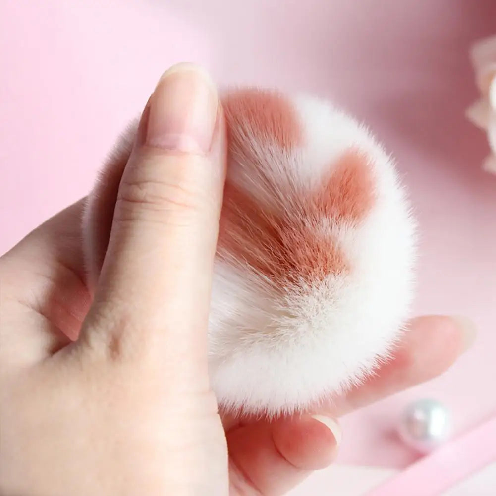 Cat's Paw Telescopic Makeup Brush – Powder & Highlighter Makeup Brush Qme