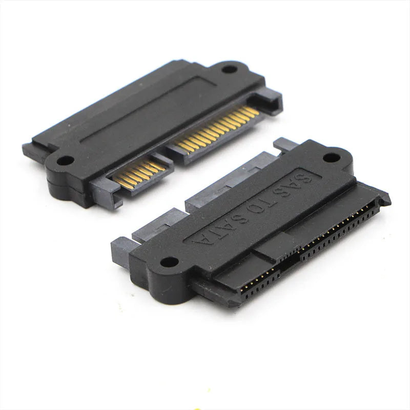 SAS to SATA SFF-8482 Adapter 6Gb/s SATA3 – 2-Pack Storage Adapter Qme