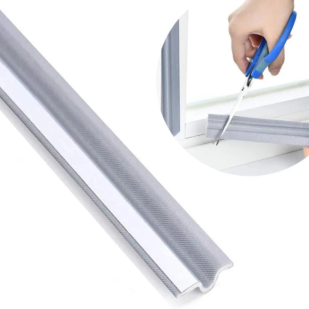 Cuttable Acoustic Door & Window Foam Seal Strip 2m — Weatherstrip Foam Weatherstrip Seal Qme