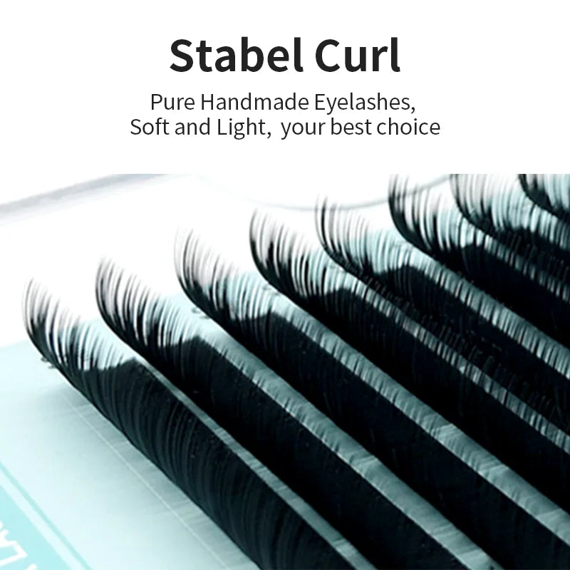 NATUHANA Ellipse Flat Lash Extensions – Korea PBT Split Tips Flat Lash Extensions Qme