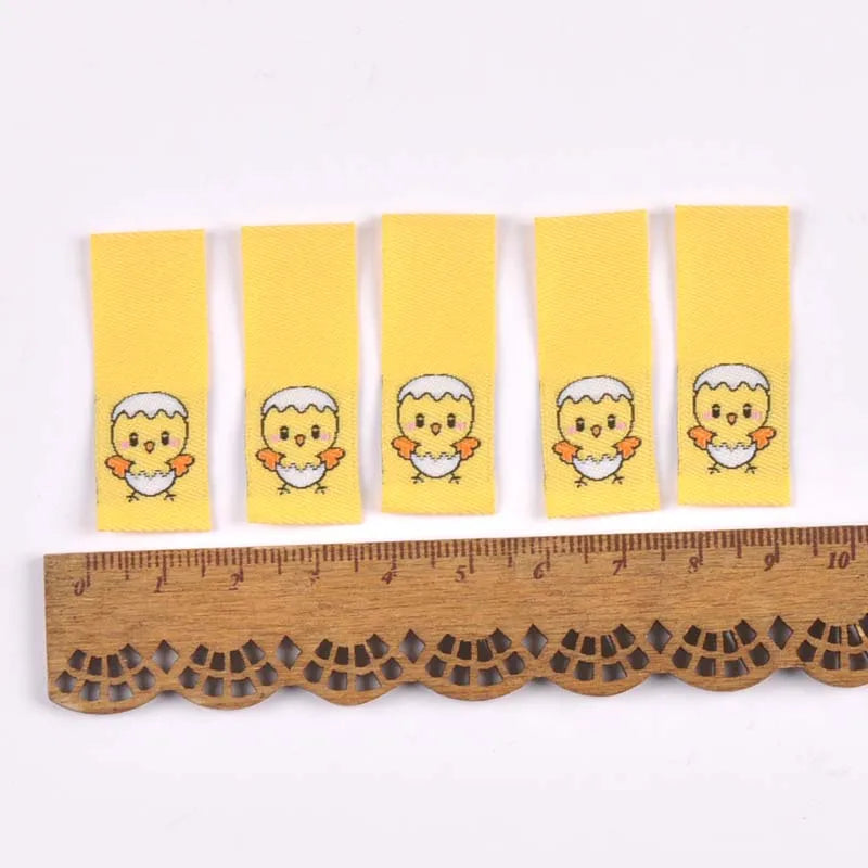 Cute Cartoon Embroidery Cloth Sewing Labels – Multicolor 5pk Embroidery Sewing Labels Qme