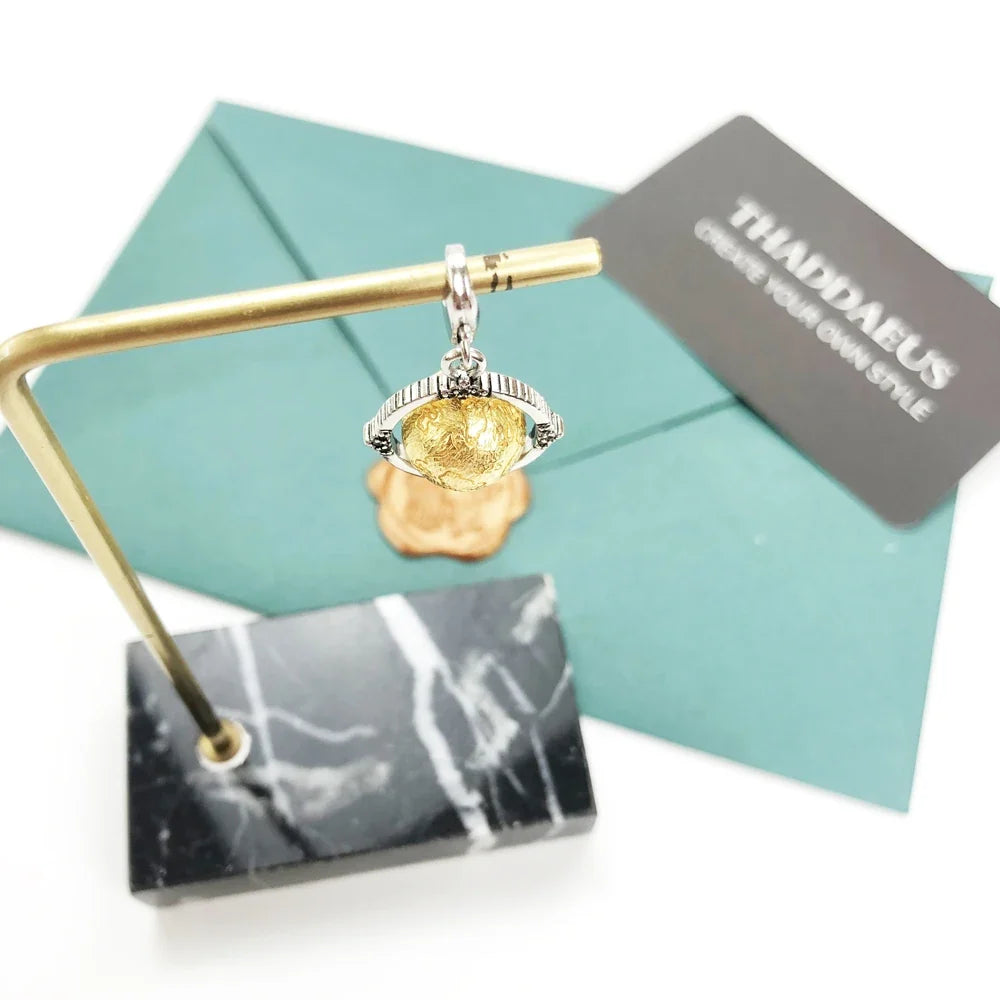 Revolving Vintage Globe Charm Sterling Silver 925 | World Rebels Sterling Silver Charm Qme