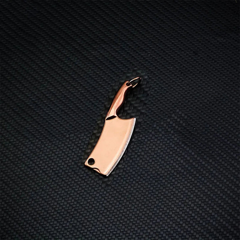 Swayboo Mini Stainless Steel Keychain Knife – Envelope Opener Mini Pocket Knife Qst Chocolate