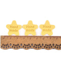 Star Embossed Leather Labels for DIY Sewing & Crafts | 20 Pcs Sewing Labels Qme 2