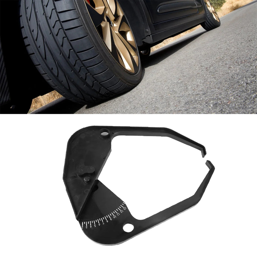 Car Wheel Caliper Tire Measuring Tool – Rim Width Scale Wheel Measuring Caliper Qme